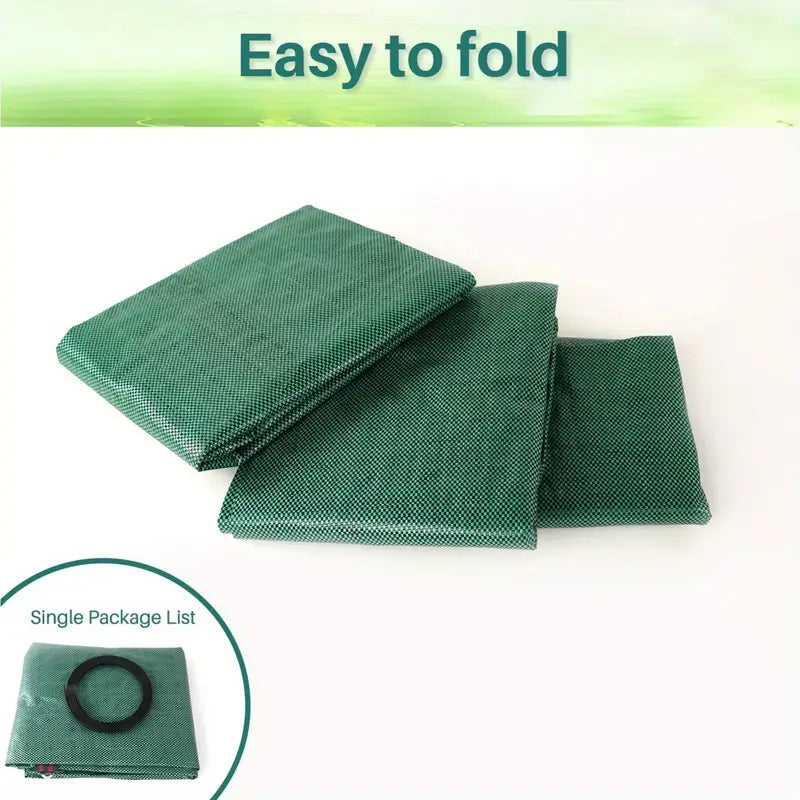 2 x 500L Round Garden Waste Bags - Heavy Duty Reinforced Refuse Sacks